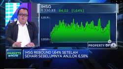 OJK Izinkan Emiten Buyback Saham, IHSG Rebound 1,64%
