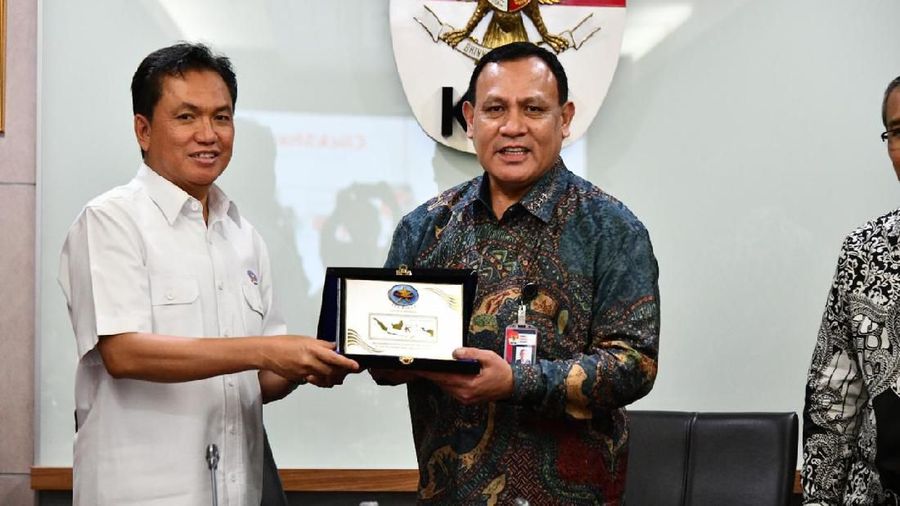 BPH Migas mengadakan audiensi dengan Pimpinan Komisi Pemberantasan Korupsi (KPK), di gedung Merah Putih KPK, Senin sore (9/3/20).
