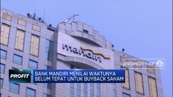 Bank Mandiri Belum Mau Lakukan Buyback Saham