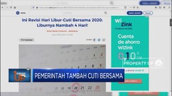 Hore!! Pemerintah Tambah Cuti Bersama di Tahun 2020