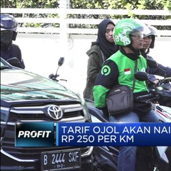 Siap-siap! Tarif Ojol akan Naik Rp 250 per KM