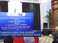 Angkasa Pura I dan GGRM Teken Mou Bandara Kediri