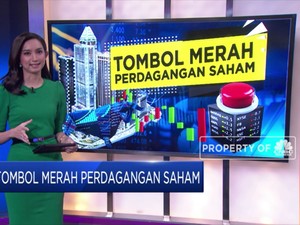 Tombol Merah Perdagangan Saham