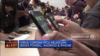 Virus Corona Picu Kelesuan dalam Bisnis Ponsel