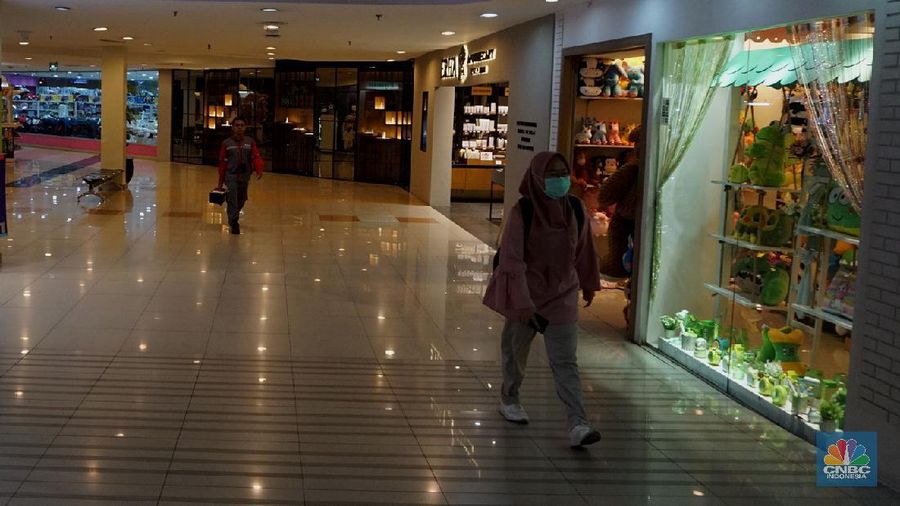 Suasana Mall Metropolitan, Bekasi Barat, Jawa Barat, Rabu (11/3/2020). (CNBC Indonesia/Muhammad Sabki)