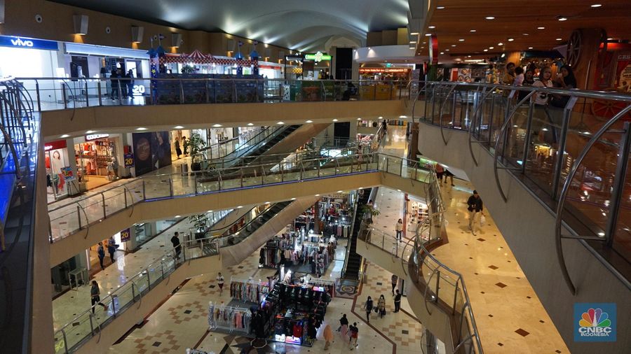 Suasana Mall Metropolitan, Bekasi Barat, Jawa Barat, Rabu (11/3/2020). (CNBC Indonesia/Muhammad Sabki)
