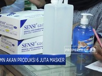 Antisipasi Corona, BUMN akan Produksi 6 Juta Masker