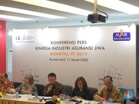 Sepanjang 2020, Nilai Investasi Asuransi Jiwa Ambles 24%
