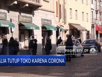 Tekan Penyebaran Corona, Italia Tutup Semua Toko