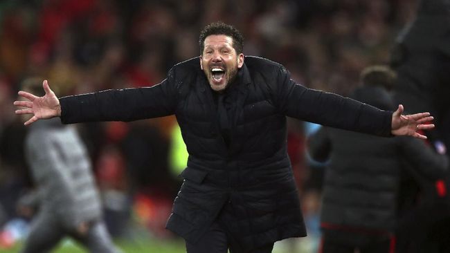 Simeone Sindir Liverpool: Cetak 3 Gol Bukan Menang Beruntung