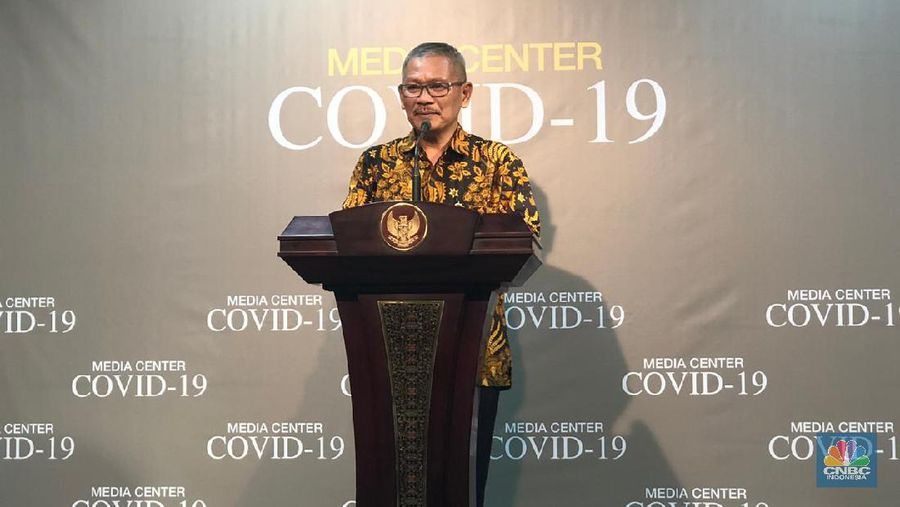 Pemerintah memberikan informasi terkini terkait virus corona atau Covid-19.