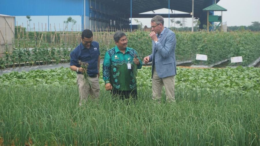 Ini merupakan bagian dari rangkaian kegiatan selama kunjungan Raja Willem-Alexander dan Ratu Maxima dari Kerajaan Belanda ke Indonesia.
