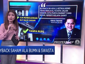 Buyback Saham Ala BUMN & Swasta