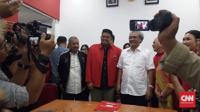 Bobby Nasution Bergabung Jadi Kader PDIP