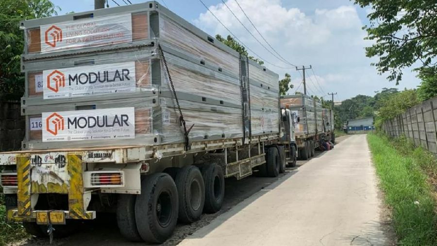 Kementerian Pekerjaan Umum dan Perumahan Rakyat (PUPR) mengebut proyek fasilitas karantina untuk pengendalian virus corona (Covid-19) di Pulau Galang, Batam.