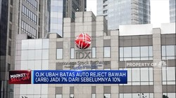 OJK Ubah Batas Auto Reject Bawah Jadi 7%