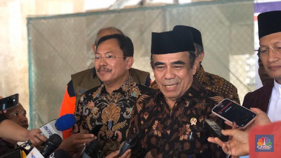 Menteri Agama Jenderal (Purn) Fachrul Razi. (վ/Chandra Gian Asmara)