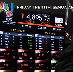 Friday the 13th, dari Rupiah hingga Emas Ambles!