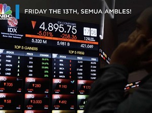 Friday the 13th, dari Rupiah hingga Emas Ambles!