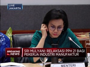 Menkeu: PPh 21 Hingga Rp 200 Juta/Tahun Ditanggung Pemerintah