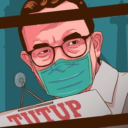 Ramalan Mengerikan Anies: 100 Ribu Kasus Aktif Covid di DKI