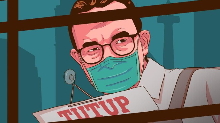 Anies Tutup Sementara Diskotek, Griya Pijat Sampai Bioskop Mulai 23 Maret ada 14 jenis tempat hiburan ditutup.