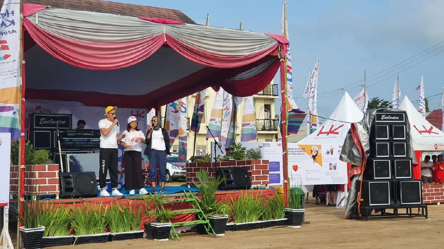 Menyambut hari jadinya yang ke 59, PT Hutama Karya (Persero) untuk pertama kalinya menggelar pesta rakyat dan hiburan bertajuk