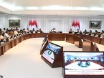 Jokowi dan Para Menteri Suntik Vaksin Sinovac 13 Januari