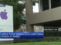 Apple Putuskan Tutup Gerai di Luar China Hingga 27 Maret