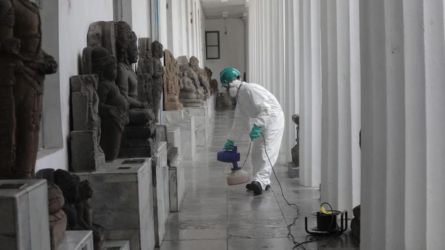 Museum Nasional menunda beberapa kegiatan.