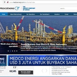 MEDC Anggarkan Dana USD 3 Juta Untuk Buyback Saham