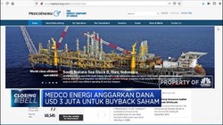 MEDC Anggarkan Dana USD 3 Juta Untuk Buyback Saham