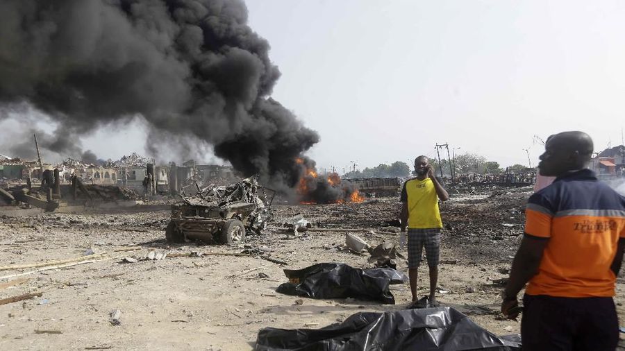 Sebuah ledakan gas terjadi di ibu kota Nigeria, Lagos. Sebanyak 15 orang tewas dalam peristiwa ini.