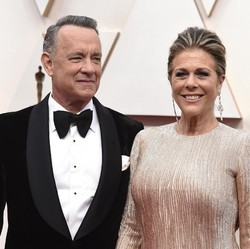 Istri Tom Hanks Akui Efek Samping Klorokuin Itu Ekstrem
