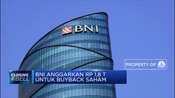BNI Anggarkan Rp 1,8 T Untuk Buyback Saham