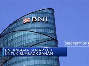 BNI Anggarkan Rp 1,8 T Untuk Buyback Saham