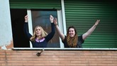 Sementara jumlah infeksi corona di Italia mencapai 24.747 dengan Lombardy utara sebagai pusat pandemi. (Andreas SOLARO / AFP)