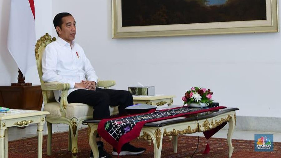 Simak pernyataan Jokowi dalam rapat terbatas di Istana Merdeka, Kompleks Istana Kepresidenan, Jakarta, Rabu (18/3/2020).