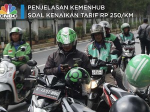 Tarif Grab & Gojek Cs Naik Rp 250/Km, Ini Penjelasan Kemenhub
