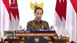 Jokowi Imbau Masyarakat Untuk Di Rumah hingga Ceko Lockdown
