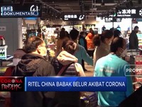 Corona Pukul Ritel China Habis-habisan