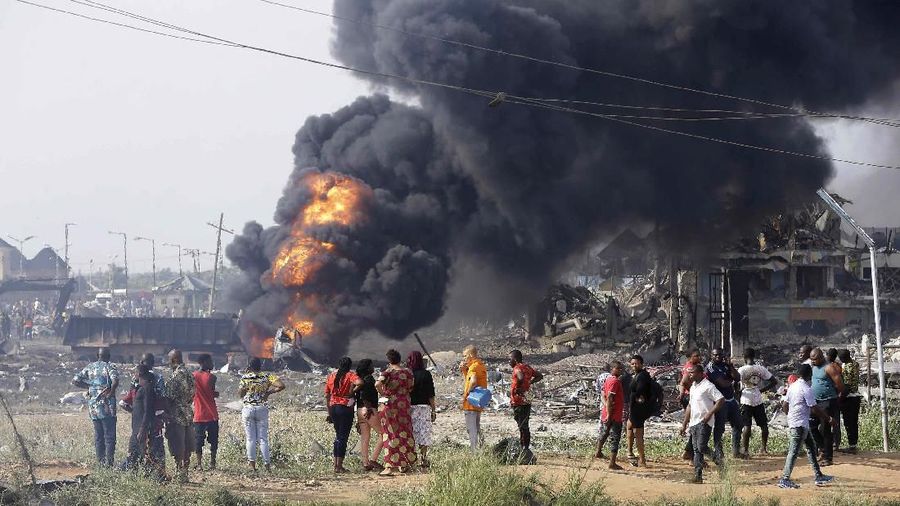 Sebuah ledakan gas terjadi di ibu kota Nigeria, Lagos. Sebanyak 15 orang tewas dalam peristiwa ini.