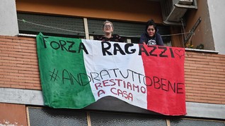 Italia Berkabung atas Kematian 12.428 Orang karena Corona
