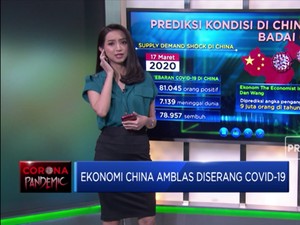 Ekonomi China Amblas Diserang Covid-19