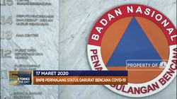 BNPB Perpanjang Darurat Corona hingga Malaysia Lockdown
