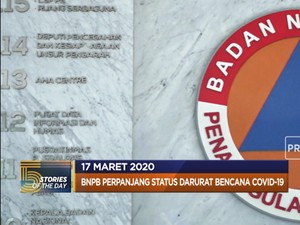BNPB Perpanjang Darurat Corona hingga Malaysia Lockdown