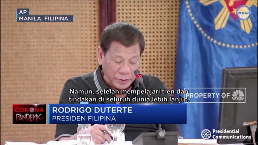 Bursa saham Filipina sempat ditutup dua hari setelah negara tersebut menerapkan kebijakan isolasi untuk mencegah wabah virus corona.