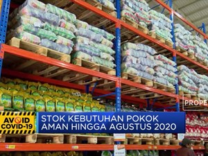 Pemerintah Pastikan Sembako Aman Sampai Agustus 2020