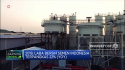 Laba Bersih Semen Indonesia Terpangkas 22% (YOY) pada 2019