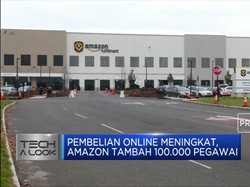 Belanja Online Melonjak, Amazon Tambah 100.000 Pegawai